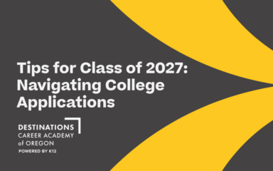 Tips for Class of 2027: Navigating College Applications